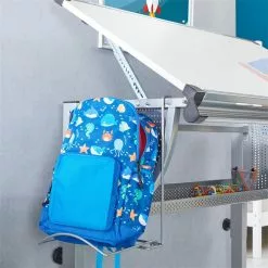 CARO-Möbel Kinderschreibtisch SARI, Neigbar Und Höhenverstellbar In Weiß/alu 12 CARO-Möbel Kinderschreibtisch SARI, Neigbar Und Höhenverstellbar In Weiß/alu -Möbelgeschäft 95561 AC6